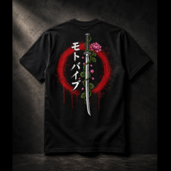 T-shirt Katana Lotus-Moto Vibe